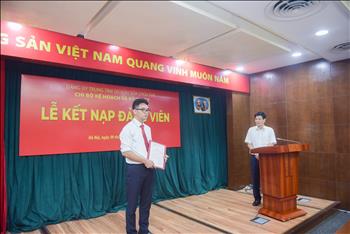 Lễ kết nạp đảng viên - EVNPSC