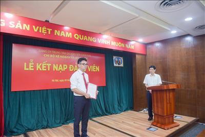 Lễ kết nạp đảng viên - EVNPSC