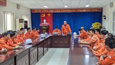 Truyền thông giữa Lãnh đạo Trung tâm với CBCNV của PXSC Thủy điện Lai Châu và PXSC Thủy điện Tây Nguyên 