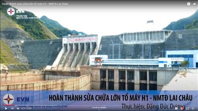Công tác sửa chữa lớn tổ máy H1 - NMTĐ Lai Châu